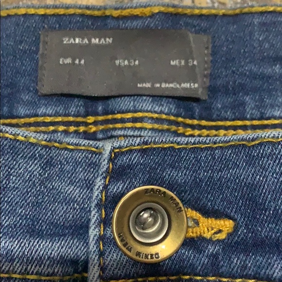 Zara Ripped Skinny Jeans - Picture 5 of 6